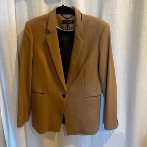 Rag and bone camel wool emmet blazer